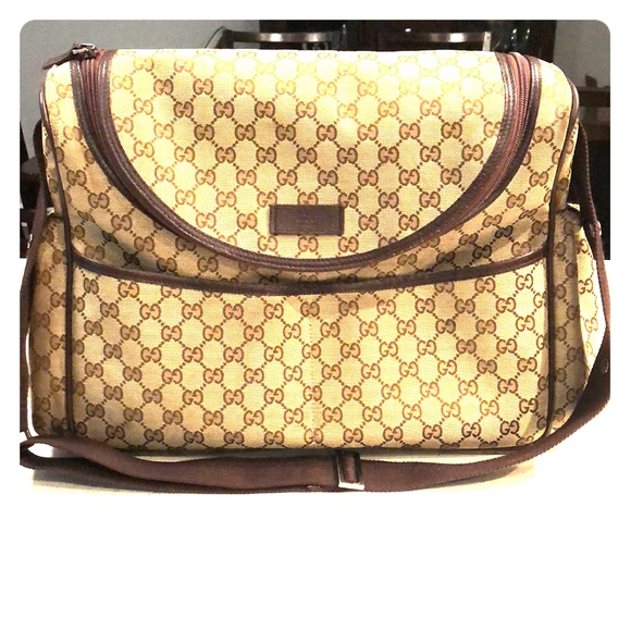 Authentic Gucci diaper bag